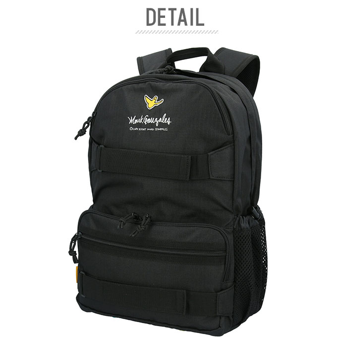 リュック メンズ おしゃれ 通販 大容量 レディース 大人 かわいい 通勤 通学 黒 ブラック 高校生 中学生 大学生 社会人 Pc収納 ポケット シンプル スポーツ アウトドア ブランド Mark Gonzales マークゴンザレス Mgr504 バックパック ブラック Backyard Family Jre