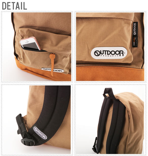 デイパック 4052expt アウトドア プロダクツ Outdoor Products リュックサック リュック シンプル カラフル 定番 スエード 防災 高校生 通学 軽量 コーデュラ 丈夫 アウトドア 大容量 メンズ レディース 男女兼用バッグ Od 4052 Od4052expt デイバッグ4052expt Navy