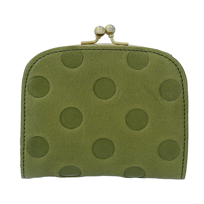 財布 レディース 二つ折 ブランド 通販 ズッケロ がま口 二つ折り財布 本革 レザー 日本製 大人 かわいい ドット 水玉 おしゃれ シンプル カジュアル ナチュラル 母の日 誕生日 記念日 ギフト プレゼント オレンジ Backyard Family Jre Mall