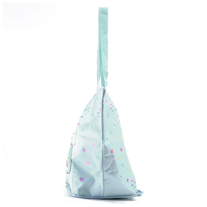 保冷バッグ 折りたたみ 通販 ショッピングバッグ キャラクター グッズ エコバッグ 折り畳み 買い物バッグ 保冷保温 大人可愛い かわいい おしゃれ ポリ コンパクト プレゼント プチギフト エコバック すみっコぐらし すみっコぐらしブルー Backyard Family Jre Point