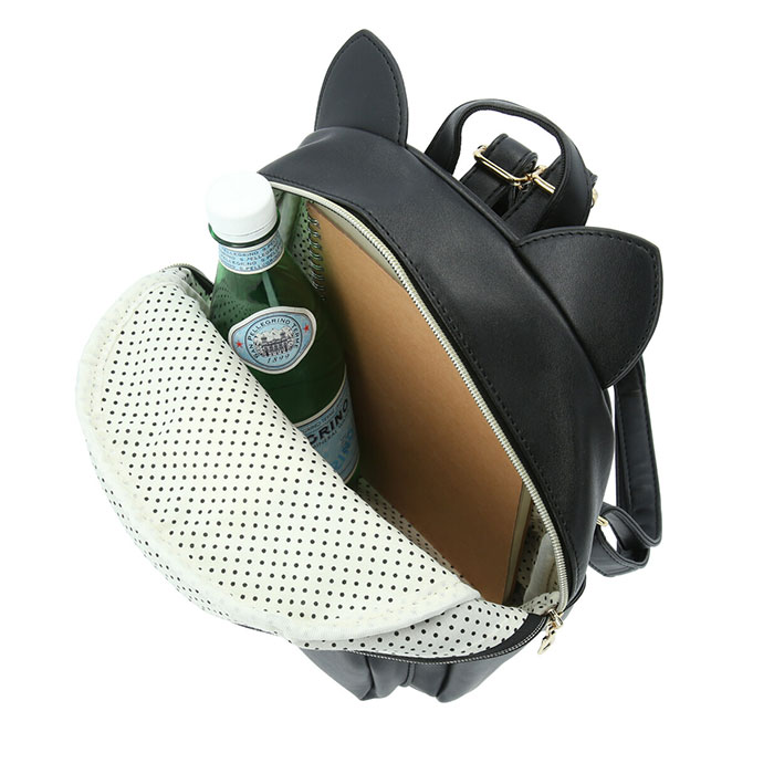 リュック レディース 小さめ 通販 キッズ 女の子 中学生 女子 小学生 小学校 ミニリュック 合皮 パステルカラー 猫耳 ネコ耳 ファー しっぽ ネコ 猫 ねこ おしゃれ かわいい ギフト プレゼント 誕生日 記念日 Altrose アルトローズ 3309 3309 Black Backyard Family