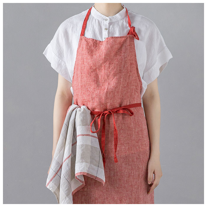 Lino E Lina リーノエリーナ 通販 エプロン おしゃれ ナチュラル リネン お尻が隠れる ブランド Lino E Lina リーノエリーナ Manon マノン 保育士 シンプル 無地 ロング丈 ミドル丈 ひざ下丈 くすみカラー フルエプロン キッチンファブリック 配膳用品 A359カメリア