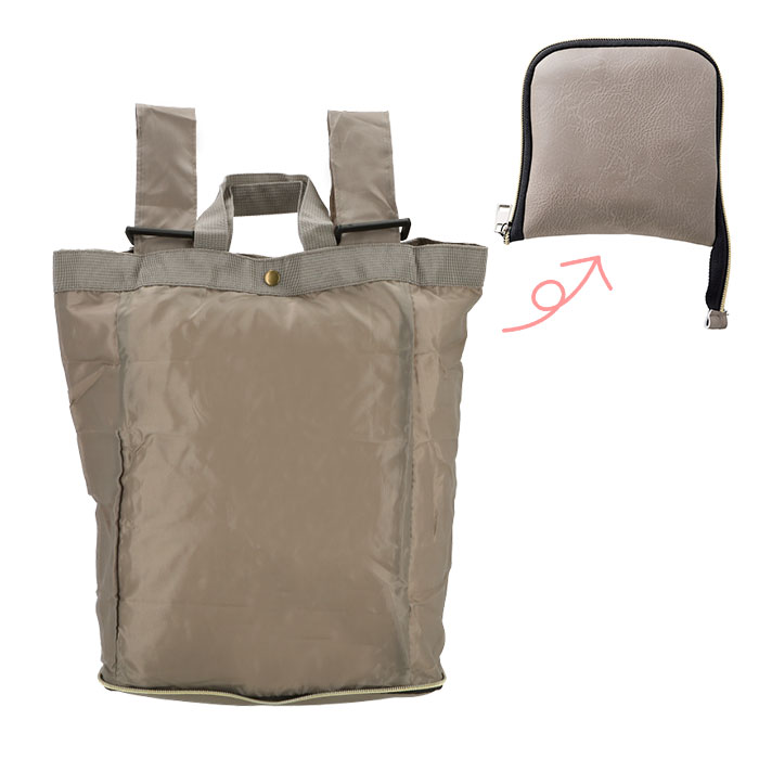 エコバッグ リュック 折り畳み 通販 旅行用 リュック レディース おしゃれ 軽量 コンパクト 大人 かわいい リュックサック シンプル たためる 折りたたみ 携帯 バックパック サブ リュック 持ち運び 旅行 携帯用 グレー ブラック ショッピングバッグ マイバッグ グレー