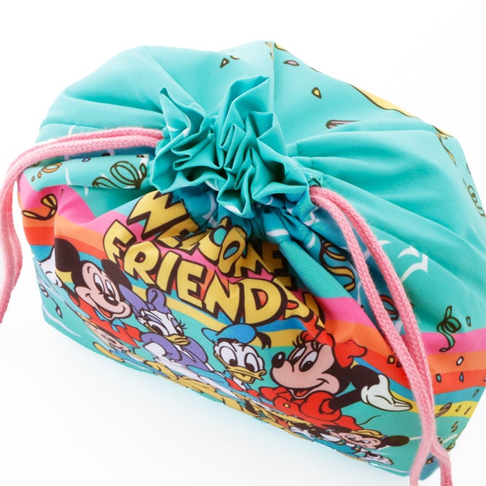 巾着袋 おしゃれ 通販 子供 キッズ ランチ巾着 小 キャラクター 巾着きんちゃく ランチ お弁当 大人 かわいい ランチバッグ ディズニー Disney プリンセス スヌーピー Snoopy ムーミン ミイ ミッキー トイストーリー ジョージ ショーン スモールプラネット Small Planet