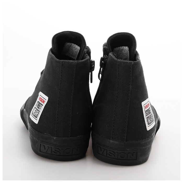 Vision Street Wear キッズ スニーカー 通販 ヴィジョン ビジョン ダンスシューズ ハイカット ダンス 靴 子供 ジュニア 男の子 女の子 ダンススニーカー レースアップ ヒップホップ ボーイズ ガールズ スケボー スケートボード スポーツ ストリート Canvas キャンバス