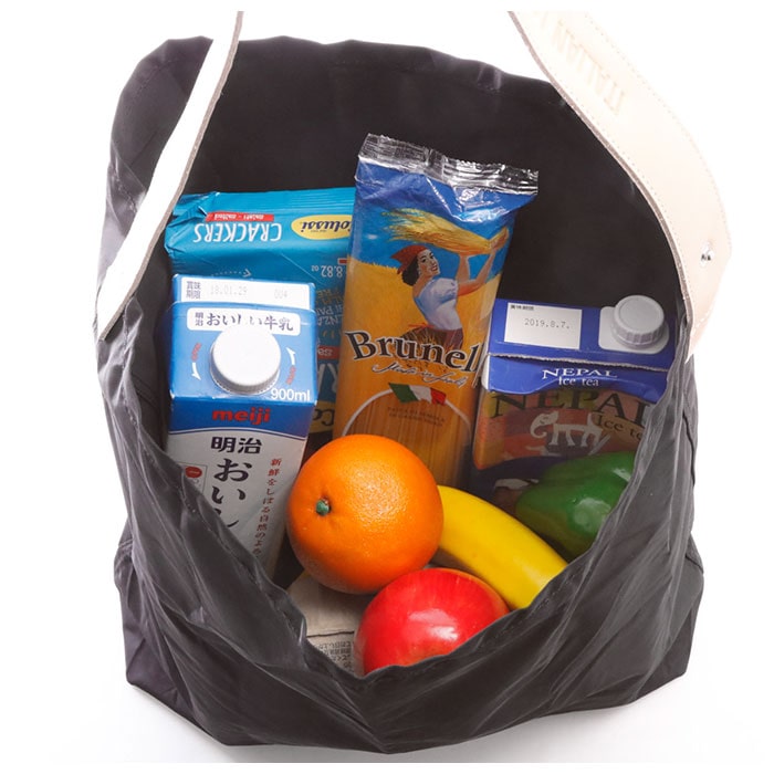 エコバッグ 折りたたみ メンズ 通販 コンパクト 丈夫 軽量 大 軽い 大容量 おしゃれ コンビニ ブランド Raficaro ナイロン 丸めて小さくなる 本革 牛革 コンビニエコバッグ コンビニバッグ 手提げ 折りたたみバッグ Black Backyard Family Jre Pointが 貯まる