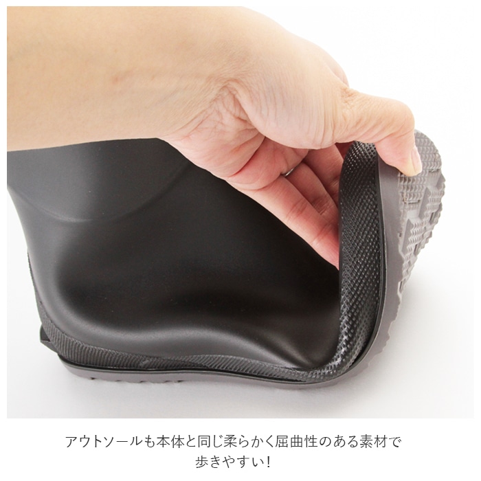 レインブーツ レディース ロング 通販 おしゃれ 折りたたみ 軽い 軽量 シンプル 無地 通勤 通学 折り畳み パッカブル ポケッタブル 携帯 持ち運び 収納 バッグ付き 防水 コンパクト Mサイズ 23 5 24 Lサイズ 24 5 長靴 レインシューズ ロングブーツ M23 5 24 40ブラウン