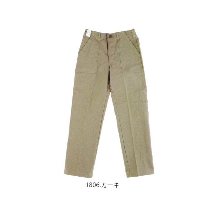 トラウザー メンズ 通販 Gung Ho ガンホー Camp Fatigue Trouser ファティーグ トラウザーパンツ Made In Usa ファティーグパンツ ベイカーパンツ おしゃれ シンプル アメカジ 綿 コットン タフ 丈夫 ワークパンツ ズボン パンツ W30xl32 1802 オリーブドラブ Backyard