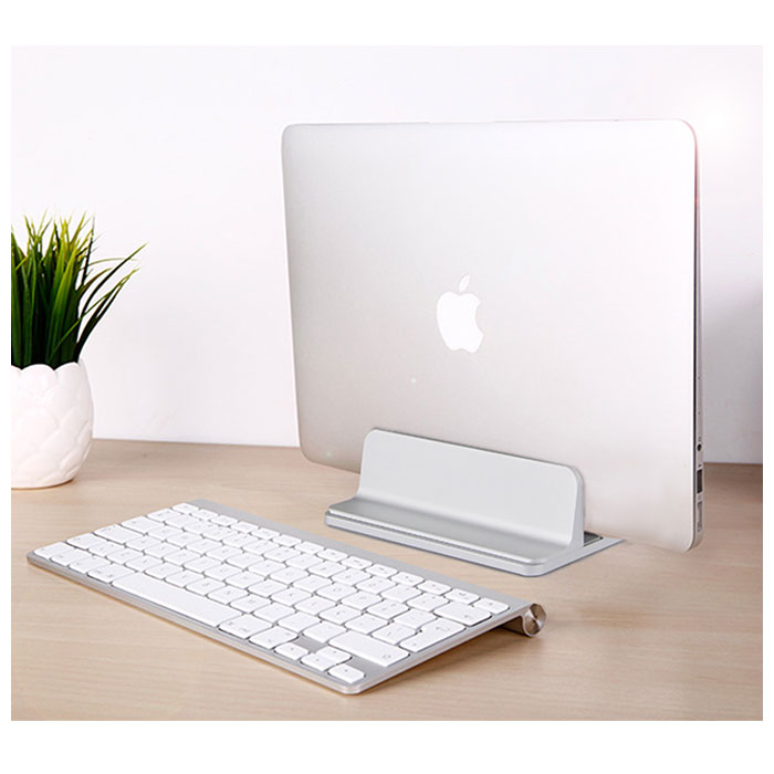 ノートパソコン スタンド 縦置き 通販 アルミ Pcスタンド 収納 Mac Book Ipad ブックスタンド 本立 収納 垂直スタンド デスク 勉強机 おしゃれ シンプル 片付け 幅調整可能 省スペース シルバー Backyard Family Jre Pointが 貯まる 使える Jre Mall