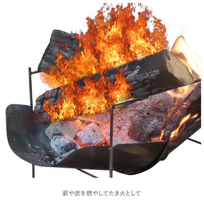 ♥️新品未使用♥️焚き火台 バーベキューコンロ BBQ 折りたたみ式軽量