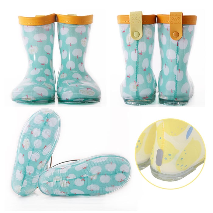 レインブーツ キッズ おしゃれ 通販 女の子 男の子 長靴 子供 こども 子ども Kukka Hippo クッカヒッポ かわいい 通園 登園 幼稚園 保育園 3歳 4歳 5歳 15cm 17cm 19cm 入園 準備 靴 レインシューズ Sサイズ15cm アニマル Backyard Family