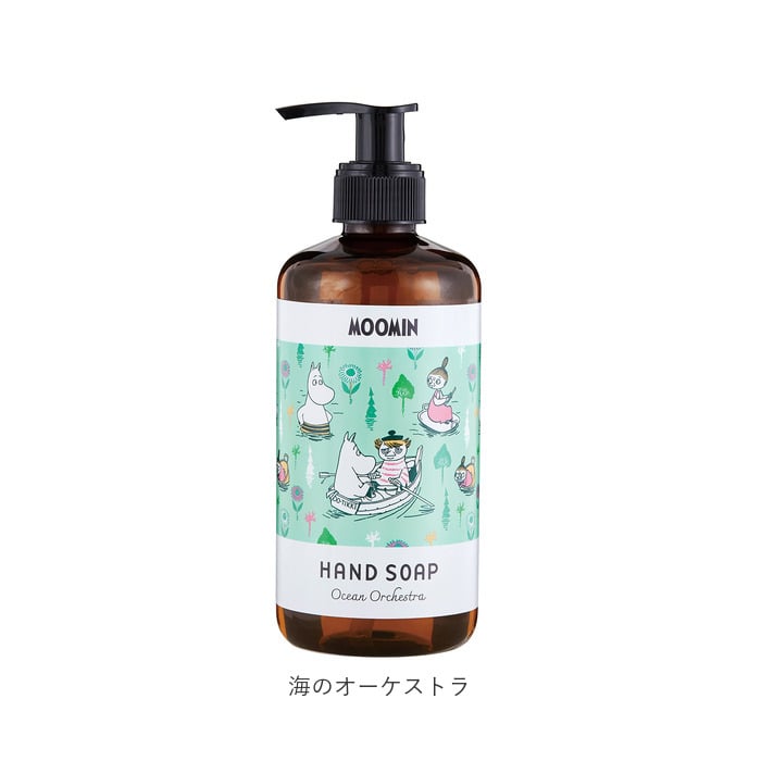 ハンドソープ おしゃれ 通販 液体 手洗い ハンド ソープ 300ml ボトル ムーミン Moomin 野ばらの庭 海のオーケストラ こけもものジャム Gpp グローバルプロダクトプランニング 洗面用品 衛生日用品 ハンドケア 美容 野ばらの庭 Backyard Family Jre Pointが 貯まる