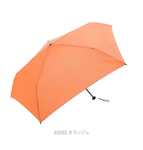 折りたたみ傘 Mabu 軽量 丈夫 レディース メンズ ブランド コンパクト 55cm シンプル 無地 Uvカット 紫外線対策 55センチ 5本骨傘 置き傘 折り畳み 傘 雨傘 折傘 晴雨兼用 かさ マブ 旅行 携帯 ベーシックライトマルチミニ オランジュ Backyard Family Jre Mall