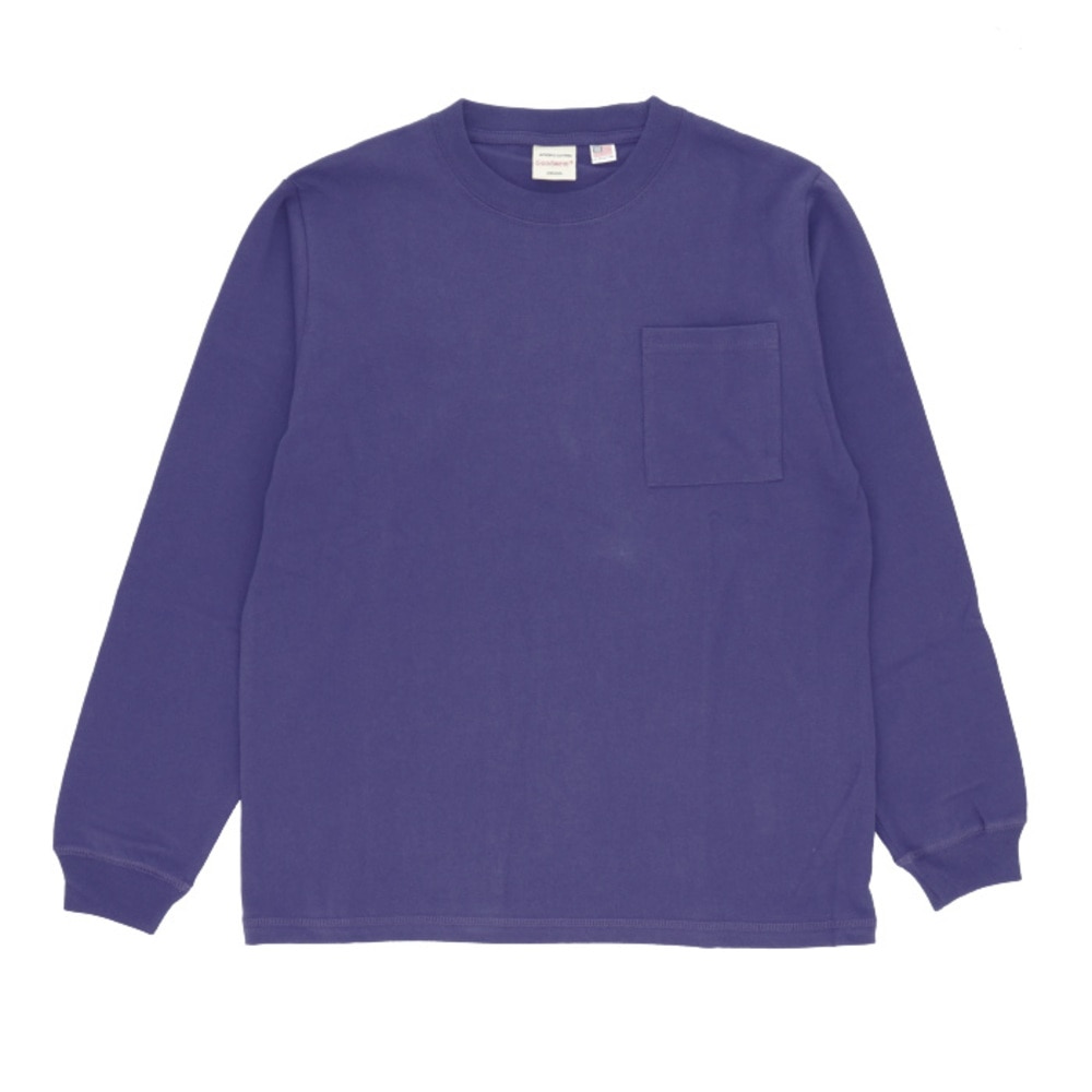 ロンt メンズ ブランド 通販 Goodwear 長袖 Tシャツ ロングスリーブ グッドウェア おしゃれ シンプル 無地 アースカラー ポケット付き 秋 冬 秋服 レギュラーフィット ヘビーウェイト 厚手 Tシャツ レディース 男女兼用 カットソー Goodwear Regular Fit T Shirt 8518