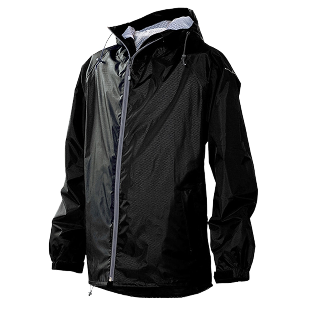 カッパ 雨具 メンズ かっこいい 通販 自転車 通勤 通学 レインジャケット 雨合羽 シンプル ブラック 黒 レインウエア ゴルフ 釣り バイク レイントラックジャケット Mサイズ Lサイズ Llサイズ Elサイズ 4lサイズ 大きいサイズ シンプル 雨 梅雨 台風 Ll ブラック