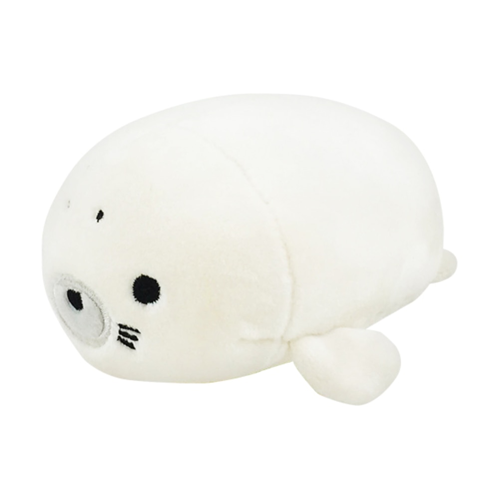 ぬいぐるみ てのり 通販 かわいい てのりぬいぐるみ 手乗り 手のひらサイズ 魚 さかな 海の生き物 可愛い もちもち ふわふわ ネムネム プレミアムねむねむアニマルズ マシュマロアクアミエ マスコット 動物 人形 505 12 アザラシ Backyard Family Jre Pointが