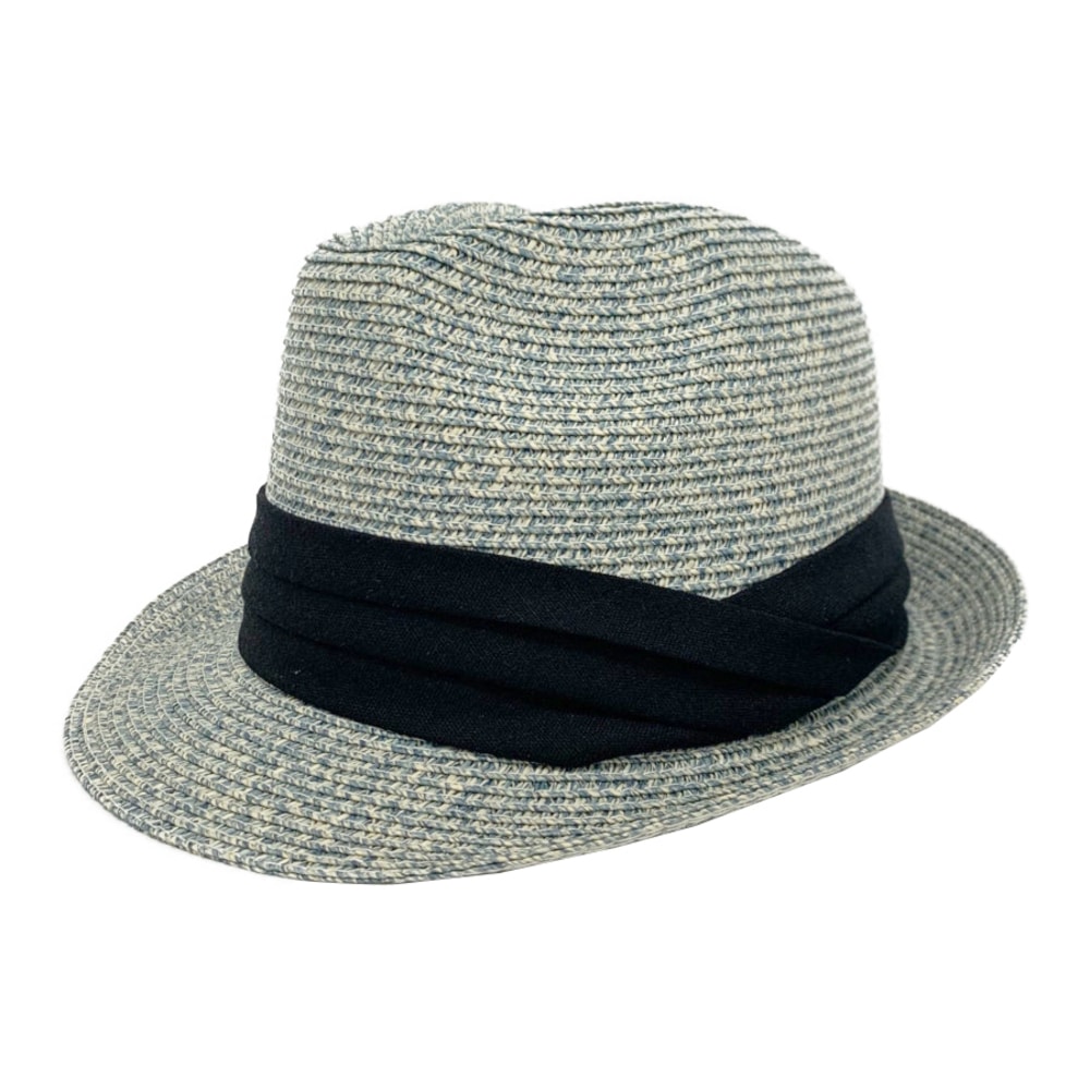 帽子 メンズ 夏用 通販 レディース ペーパーハット おしゃれ シンプル 夏 春夏 サマーハット メッシュ カジュアル 中折れ ハット アウトドア 男女兼用 58cm 三段帯ベーシックペーパーハット ストローハット 麦わら帽子 58cm Navymix Backyard Family Jre Pointが