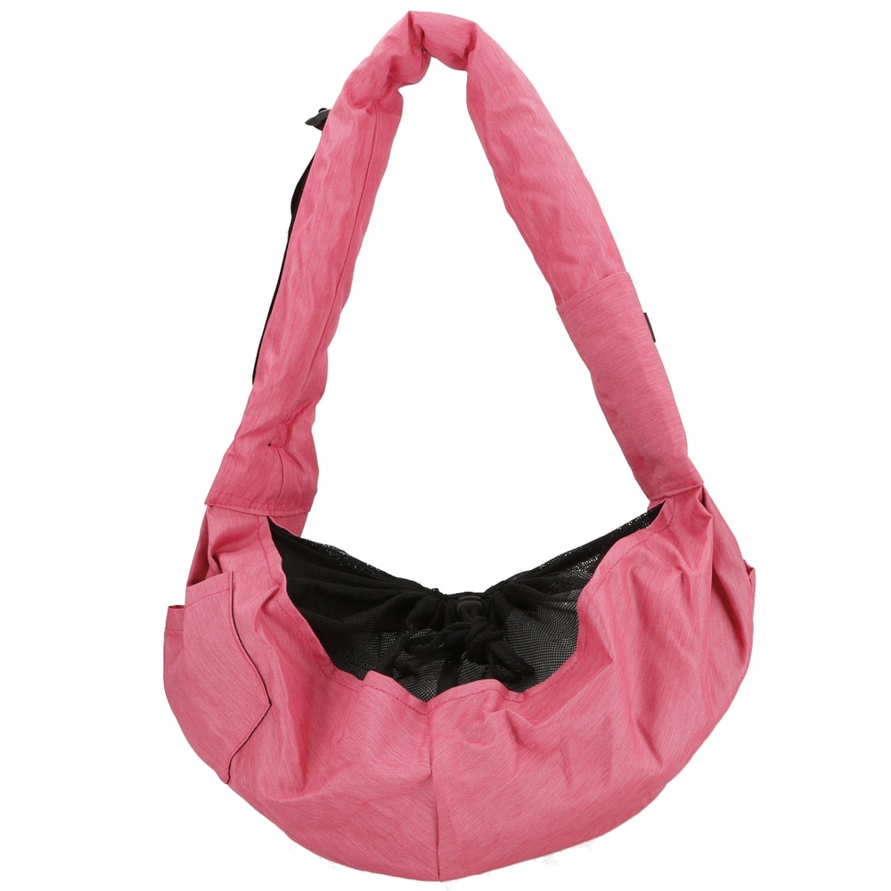 ペットキャリー 猫 犬 通販 おしゃれ 小型犬 折りたたみ スリング 抱っこ紐 ペットキャリーバッグ ペットキャリーバック ペット用 キャリーバッグ ショルダータイプ 斜めがけ ショルダーバッグ 斜め掛けかばん ペット ねこ ネコ いぬ イヌ キャリア 犬用品 ピンク