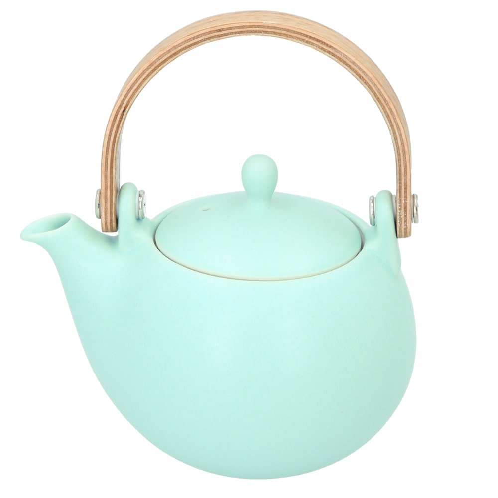 急須 おしゃれ 日本製 通販 土瓶 陶器 茶こし 330ml 持ち手 取っ手 お茶 茶器 深山 来客用 和モダン シンプル 和食器 オシャレ 台所用品 敬老の日 母の日 引越祝い 贈り物 結婚祝い プレゼント 新築祝い ギフト Saliu ブランド 美濃焼 Lolo ロロ 305 浅葱