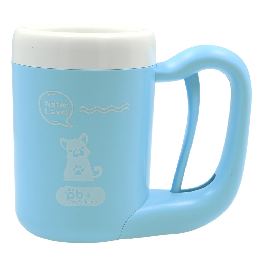 ペット 足 洗い 通販 足洗いカップ 犬 足洗い カップ 足洗いボトル シリコーンブラシ 小型犬 中型犬 簡単 使いやすい 半自動 回転 分解できる 洗いやすい お出かけ お散歩用品 お散歩グッズ 犬用品 ペット Mサイズ ブルー Backyard Family Jre Pointが 貯まる