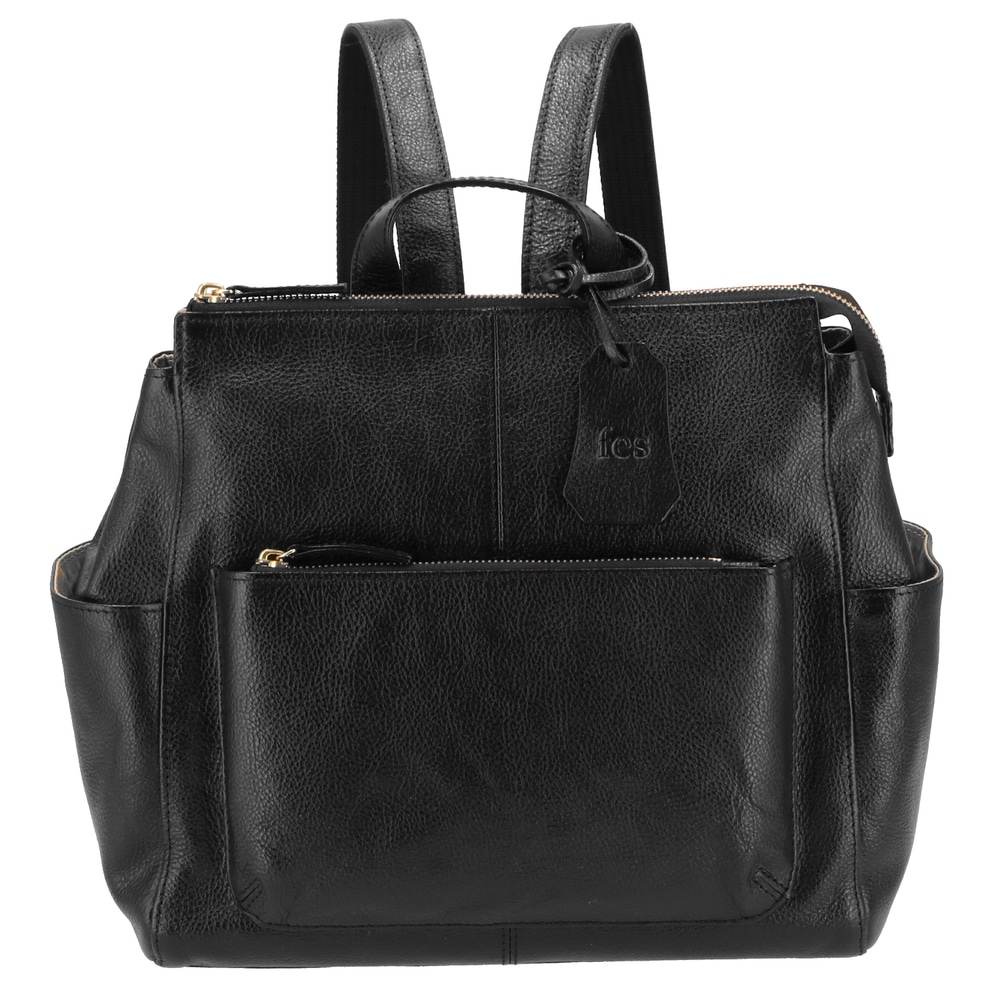 リュック レディース 革 通販 レザー 大容量 ブランド Fes フェス 通勤 通学 おしゃれ シンプル カジュアル ナチュラル 大人 かわいい 牛革 カウレザー 背面ファスナー 上品 きれいめ ビジネス 天然皮革 ギフト プレゼント 10ブラック Backyard Family Jre Pointが