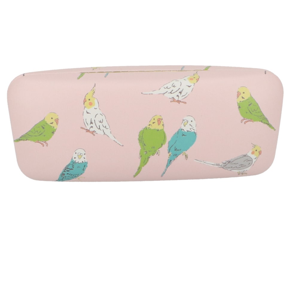 メガネケース おしゃれ レディース 通販 眼鏡ケース 女性 大人 かわいい イラスト キャラクター ハードケース コンパクト 眼鏡拭き付 クロス付 犬 イヌ ねこ 猫 シバ フレンチブル 小鳥 文鳥 カラフル メガネ 眼鏡 ケース プレゼント ギフト チュチュコールピンク