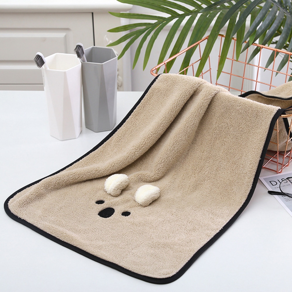 フェイスタオル かわいい 通販 おしゃれ マイクロファイバー タオル 可愛い 動物 アニマル レディース キッズ こども 子ども 子供 幼稚園 保育園 お風呂 温泉 プール 水泳 スイミング 35cm 75m ファッション雑貨 コーヒー Backyard Family Jre Pointが 貯まる