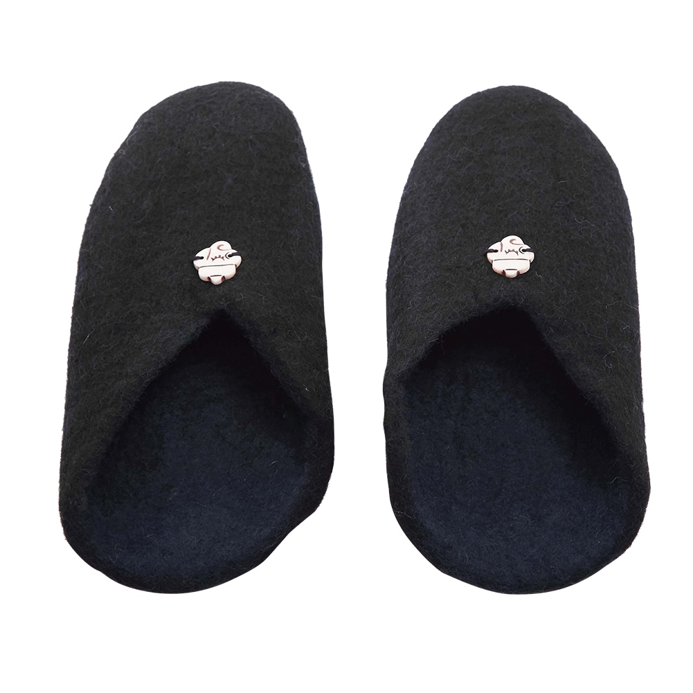 スリッパ おしゃれ 来客用 通販 暖かい 室内用 メンズ レディース ブランド エスニック 新生活 プレゼント 手作り100 クリスマス ギフト アジアンテイスト 冬用 もこもこ 羊毛 ウール フエルト Mサイズ 約23 約24cm Lサイズ 約24 約25cm Xlサイズ 約26 約27cm