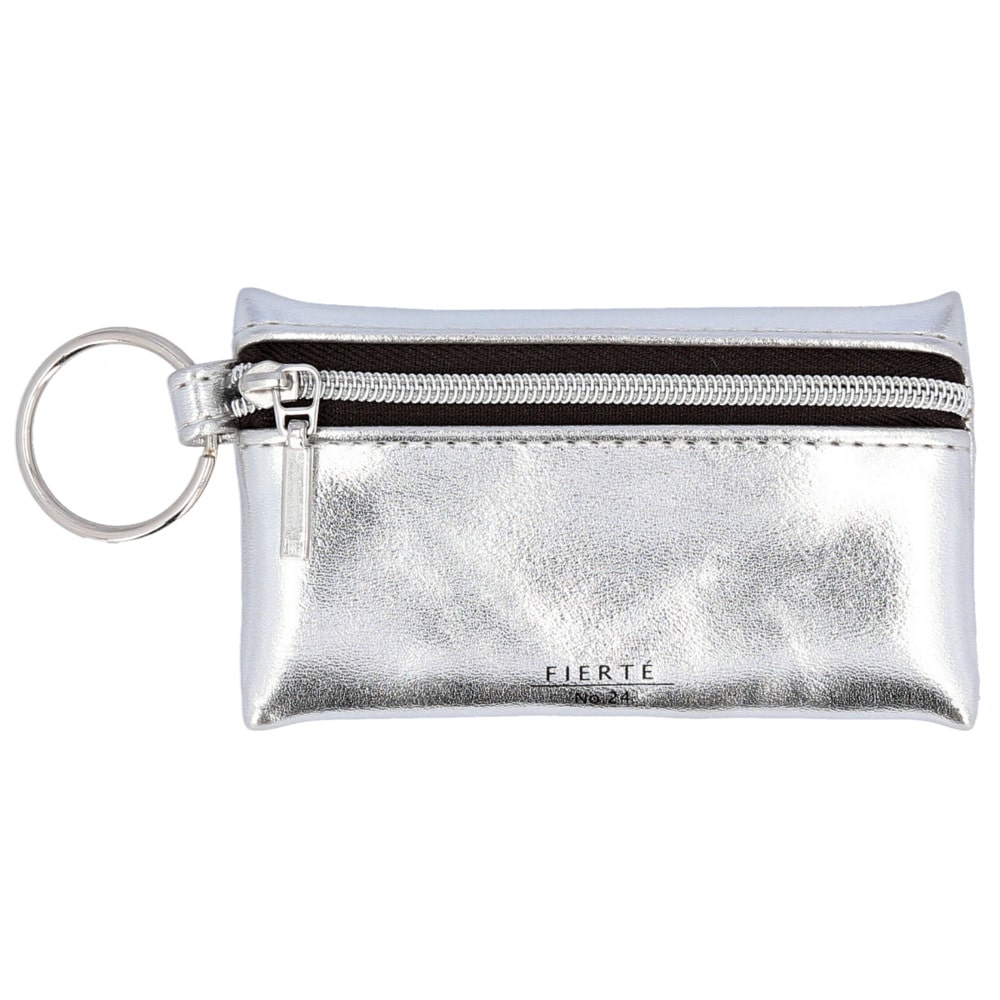 スマートキーケース 通販 レディース かわいい おしゃれ 窓付き キーケース カー用品 車用品 キーポーチ 鍵ケース 小物入れ ポーチ プレゼント ギフト フラワーリング 女性用 Gkp0008 シルバー Backyard Family Jre Pointが 貯まる 使える Jre Mall