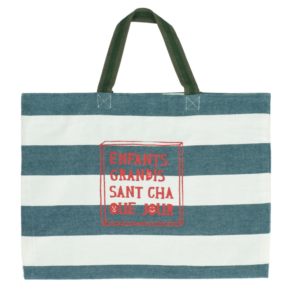 手提げバッグ 子供 通販 レッスンバッグ 女の子 男の子 入学準備 袋 入園グッズ 小学校 保育園 幼稚園 おしゃれ かわいい 高学年 キャンバス 手作り風 お稽古バッグ てさげ Qbg6075 ブルー Backyard Family Jre Pointが 貯まる 使える Jre Mall