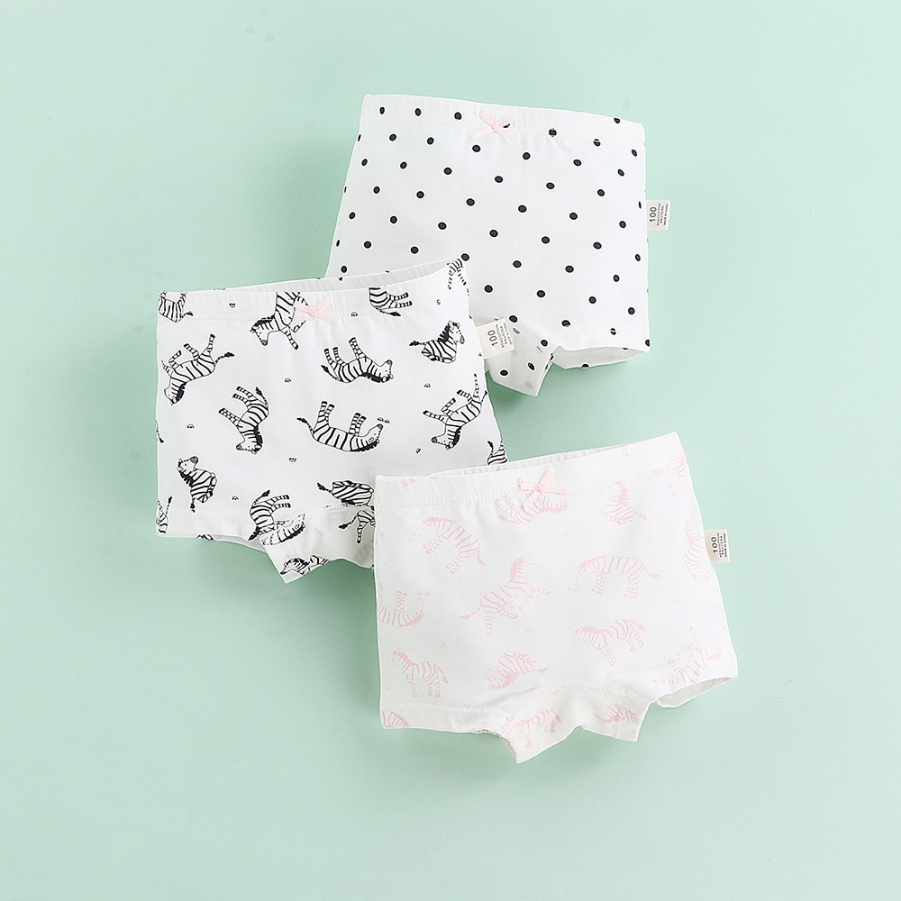 キッズ パンツ 下着 女の子 通販 3枚セット ショーツ コットン かわいい おしゃれ 肌着 アンダーウェア 100 110 1 130 140 150 ボクサーパンツ ジュニア ガールズ 通園 お着換え 洗い替え 3枚組 インナー 100cm Fセット Backyard Family Jre Mall