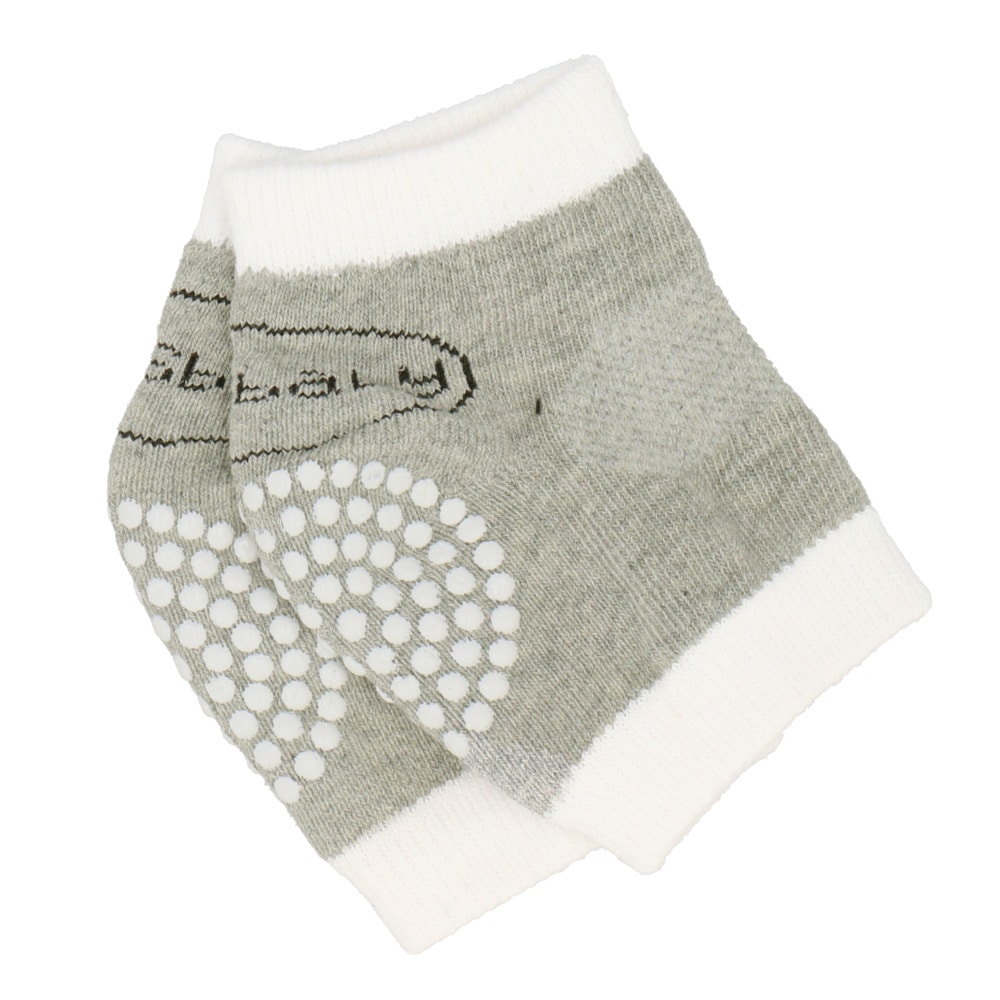 赤ちゃん 膝当て 通販 ニーパッド ベビー 滑り止め付き ひざパッド サポーター 肘あて ひざあて ハイハイ つかまり立ち プロテクター 綿 コットン 出産祝い 誕生祝い ギフト プレゼント ひざ当て ニーパット グレー Backyard Family Jre Pointが 貯まる 使える