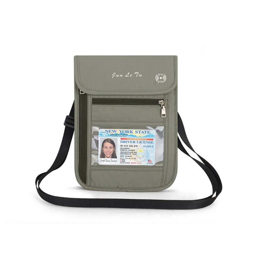 パスポートケース 首下げ 通販 スキミング防止 パスポート入れ 首かけ
