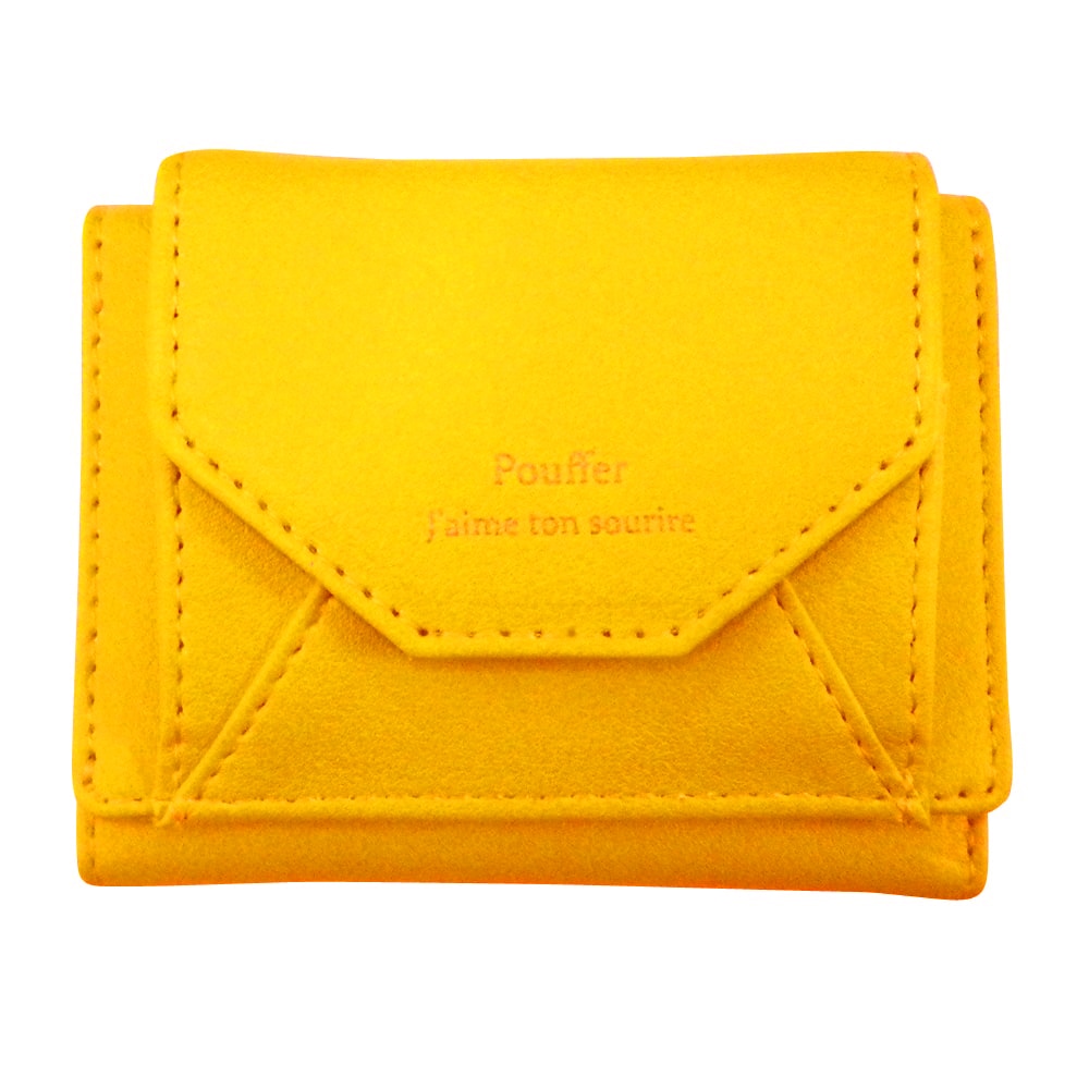ミニ財布　黄色