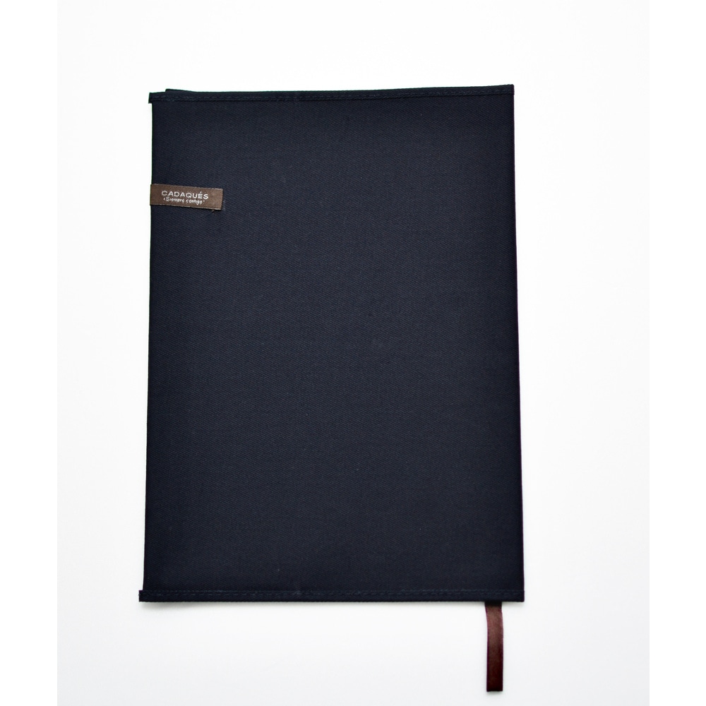 ブックカバー かわいい 通販 A5サイズ A5 布 コットン 布製 綿 Cadaques コットンブックカバー しおり付き しおり紐 栞 カラフル シンプル 無地 デザイン 文具 プチギフト プレゼント ステーショナリー 文房具 オックスフォードブルー Backyard Family Jre Pointが