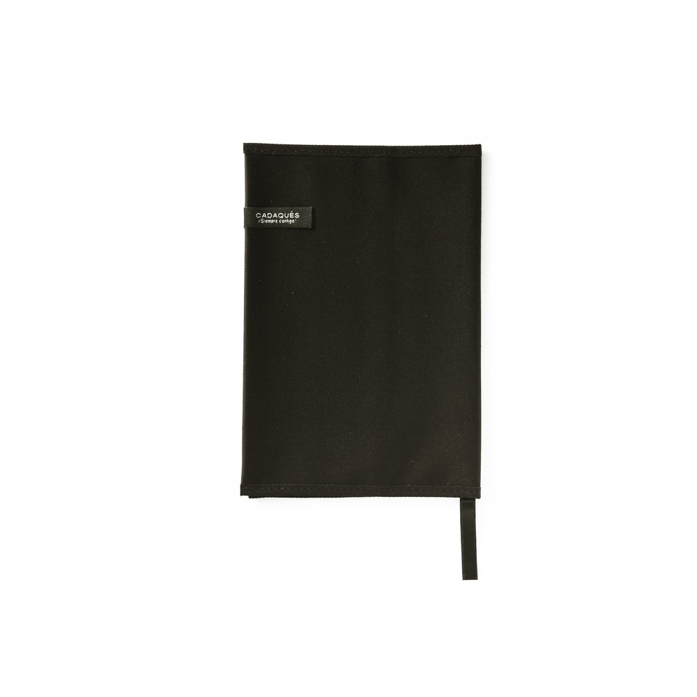 ブックカバー 文庫 かわいい 通販 文庫本 文庫サイズ 布 コットン 布製 綿 Cadaques コットンブックカバー しおり付き しおり紐 栞 カラフル シンプル 無地 デザイン 文具 プチギフト プレゼント ステーショナリー 文房具 ブラック Backyard Family Jre Pointが