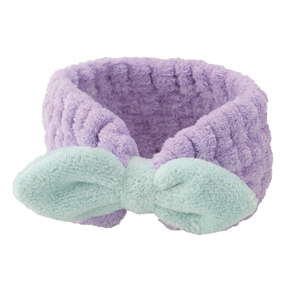 Carari カラリ マイクロファイバー 通販 ヘアバンド レディース かわいい リラックス キッズ ふわふわ やわらか 化粧 メイク 吸水 タオル Carari Mor カラリモア 吸水ヘアバンド ヘアターバン スタイリング ヘアケア パープル Backyard Family Jre Pointが 貯まる