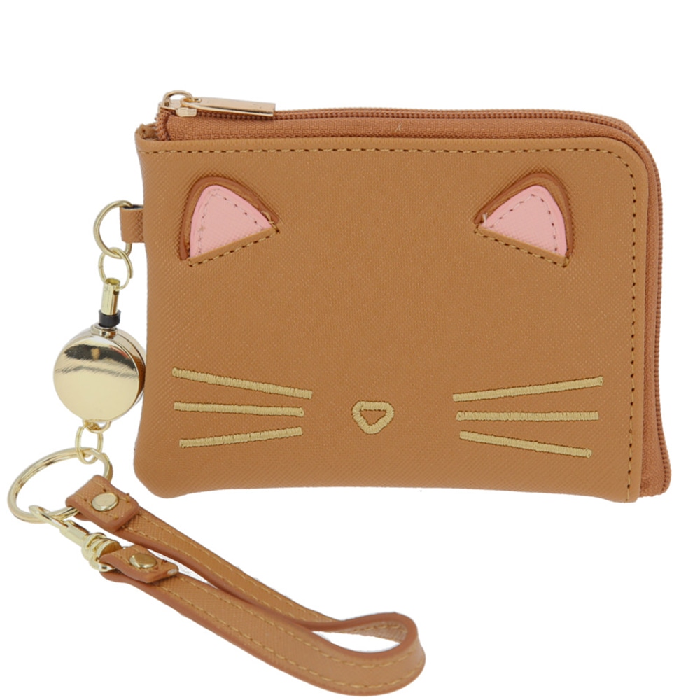 パスケース リール付き 通販 定期入れ レディース 小物入れポーチ 子供 学生 高校 通学 Icカード Pasmo パスモ Suica スイカ おしゃれ 中学校 中学生 小学校 小学生 猫 ネコ ねこ クリスマス プレゼント 誕生日 ギフト 女の子 ガールズ かわいい L6 キャメル Backyard