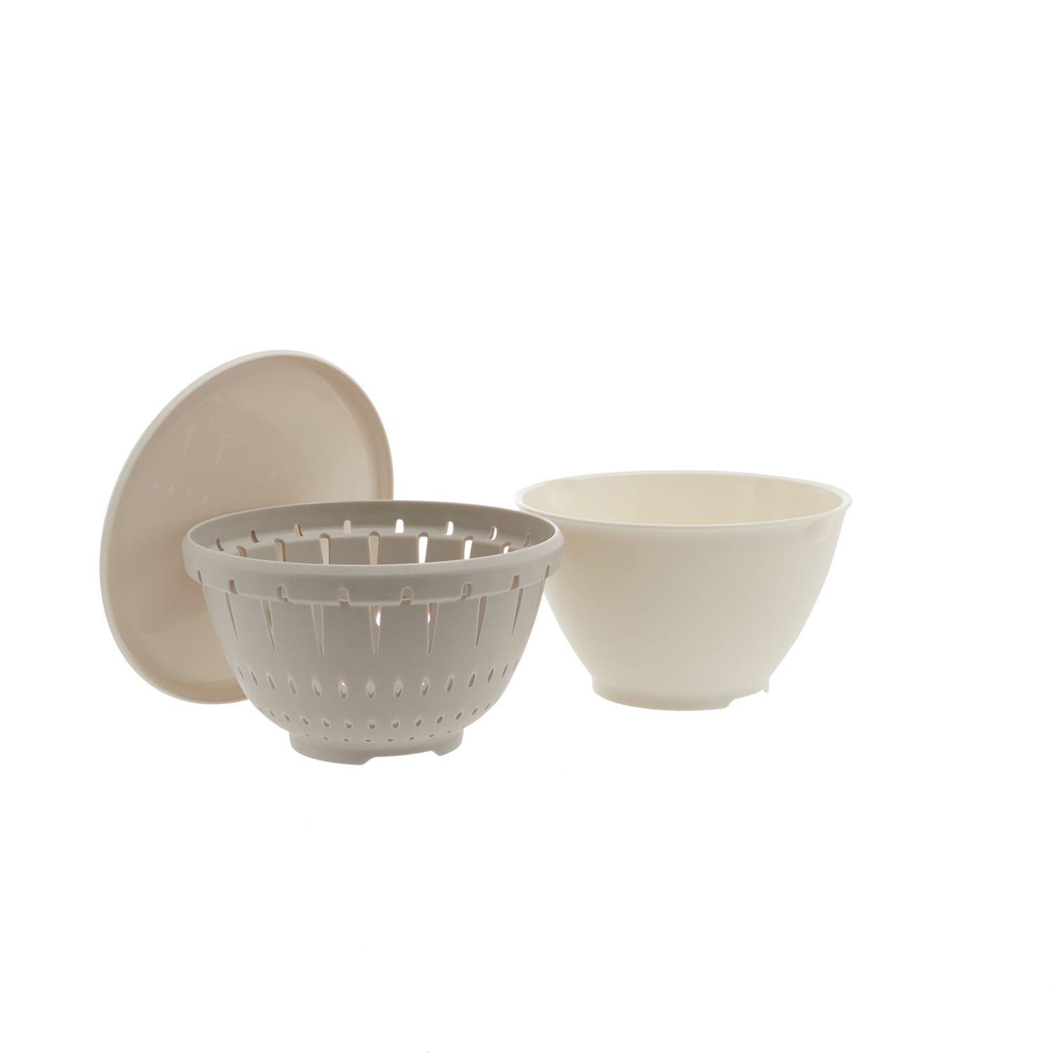 ザル ボウル セット リベラリスタ コランダー Lサイズ Liberalista 通販 水切り スタイリッシュ プラスチック 温野菜 蒸し野菜 保存容器 電子レンジ対応 食洗機対応 耐熱 おしゃれ ボール キッチン 台所 料理 調理 リス キッチン雑貨 ホワイト Backyard Family Jre