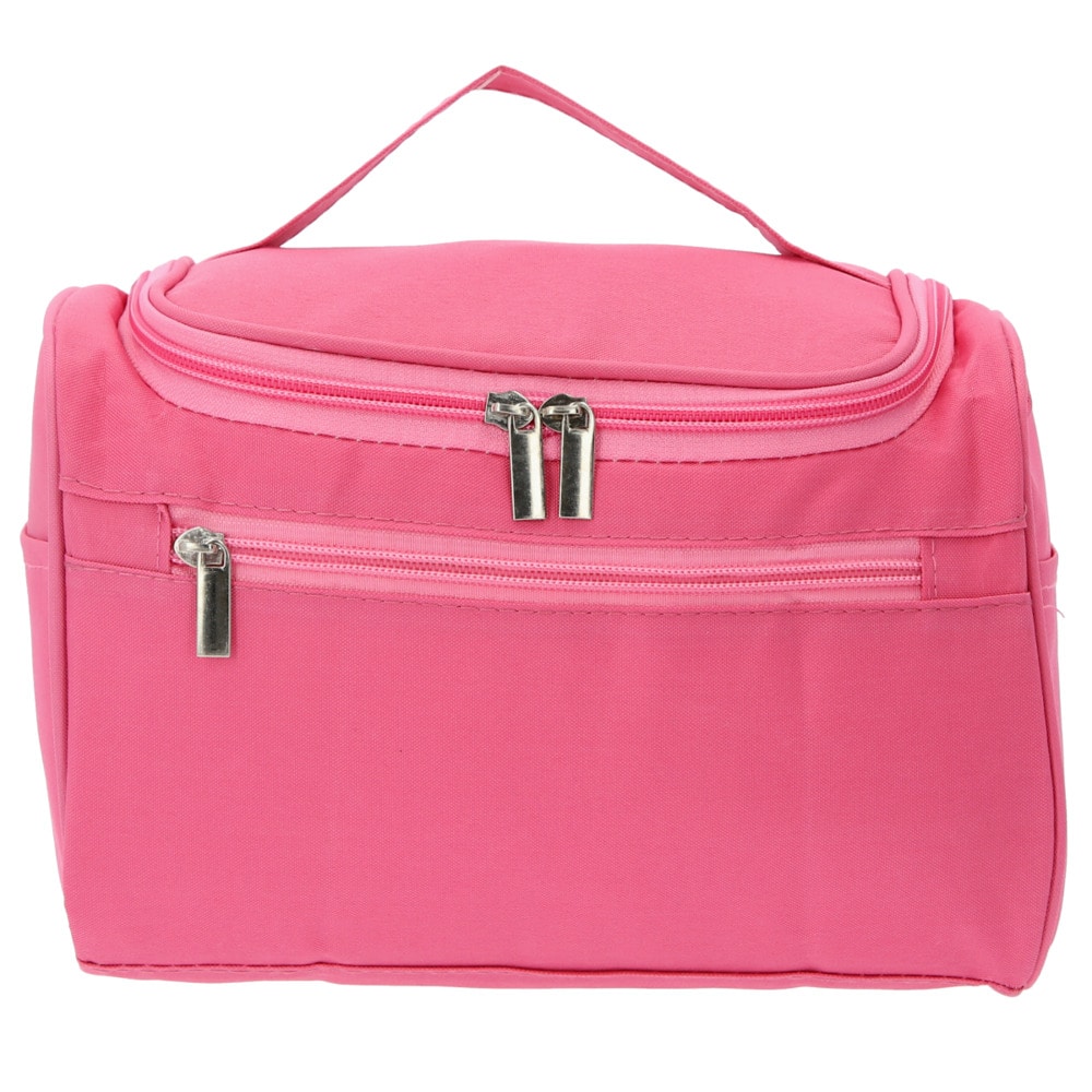 化粧ポーチ 大容量 通販 機能的 かわいい レディース シンプル 収納 メンズ 小物入れ 化粧品入れ メイクポーチ メイク用品 スポーツジム 持ち歩き 大きめ メイク道具 大きい コスメポーチ 旅行 部活 スパ ポーチ おしゃれ 大人かわいい ピンク Backyard Family Jre