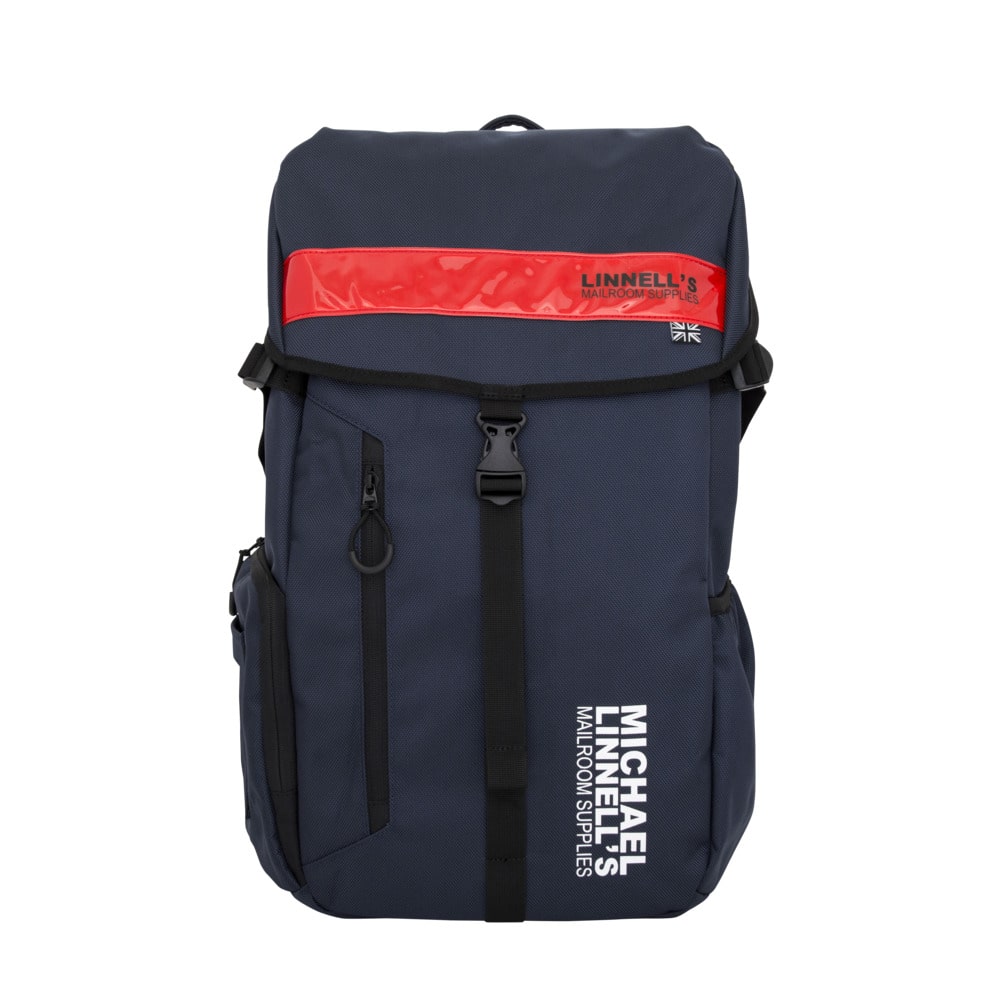 リュック メンズ 大容量 通販 ブランド Michael Linnell マイケルリンネル Big Backpack ビッグバックパック 30l 大学生 社会人 リュックサック レディース 男女兼用 黒 ブラック 通学 通勤 シンプル ロゴ おしゃれ かわいい リフレクター 反射 ノートpc タブレット Navy