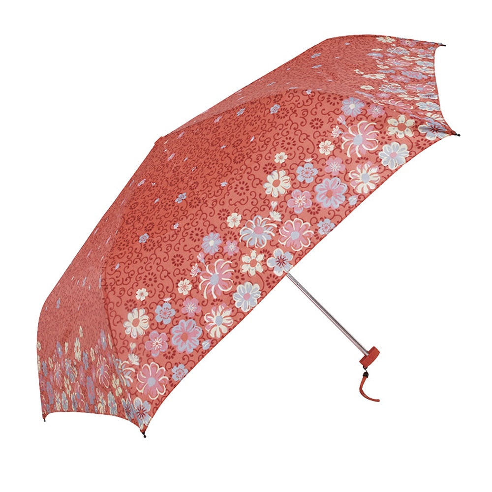 折りたたみ傘 レディース 通販 おしゃれ 50cm 大人 かわいい 和柄 折り畳み傘 可愛い 雨傘 花柄 桜柄 サクラ コンパクト 浴衣 傘 日よけ Uvカット Uv カット かさ カサ 折傘50cm 花小紋ワイン Backyard Family Jre Pointが 貯まる 使える Jre Mall