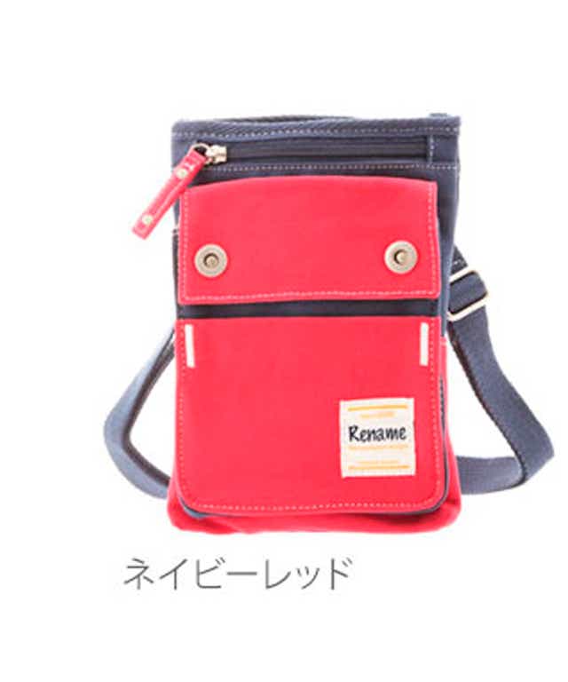 シザーケース リネーム Rename ショルダーバッグ レディース 斜めがけ 小さめ 通販 キャンバス 軽い かわいい メンズ 2way シザーバッグ ミニショルダー ミニバッグ ポーチ 美容師 トリマー メンズバッグ Rch 50025 Tph Bag 37 Sy ネイビーレッド Backyard Family Jre