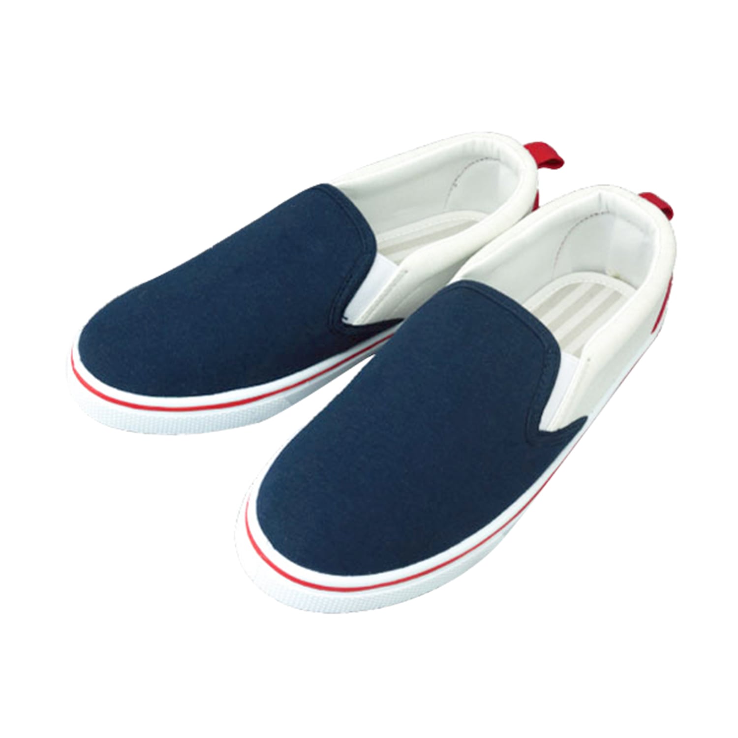 紐なし スリッポン レディース スウェット ボーダー 定番 無地 キャンバスシューズ カジュアルシューズ スウェット かわいい 可愛い オシャレ ペタンコ ぺたんこ フラットシューズ 女の子 大人 スリップオン 靴 シューズ ローカット 紐なし キャンバス シンプル