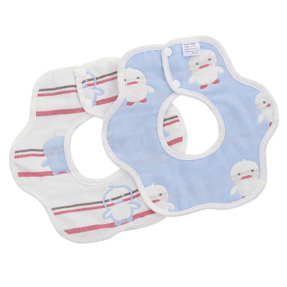 よだれかけ 360度 通販 スタイ おしゃれ 男の子 女の子 かわいい 綿 コットン 離乳食 よだれ 保育園 おでかけ ギフト プレゼント 出産祝い 誕生祝い ベビー お食事エプロン アヒル Backyard Family Jre Pointが 貯まる 使える Jre Mall
