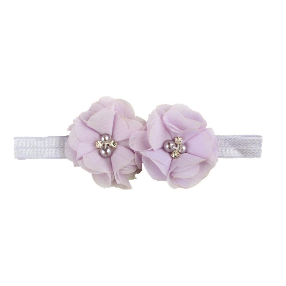赤ちゃん ヘアバンド 花 通販 ベビー かわいい おしゃれ ヘアーバンド ヘッドバンド シフォン お花 乳児 幼児 アクセサリー おでかけ 写真 撮影 ヘアーアクセサリー ヘアアクセサリー パープル Backyard Family Jre Pointが 貯まる 使える Jre Mall