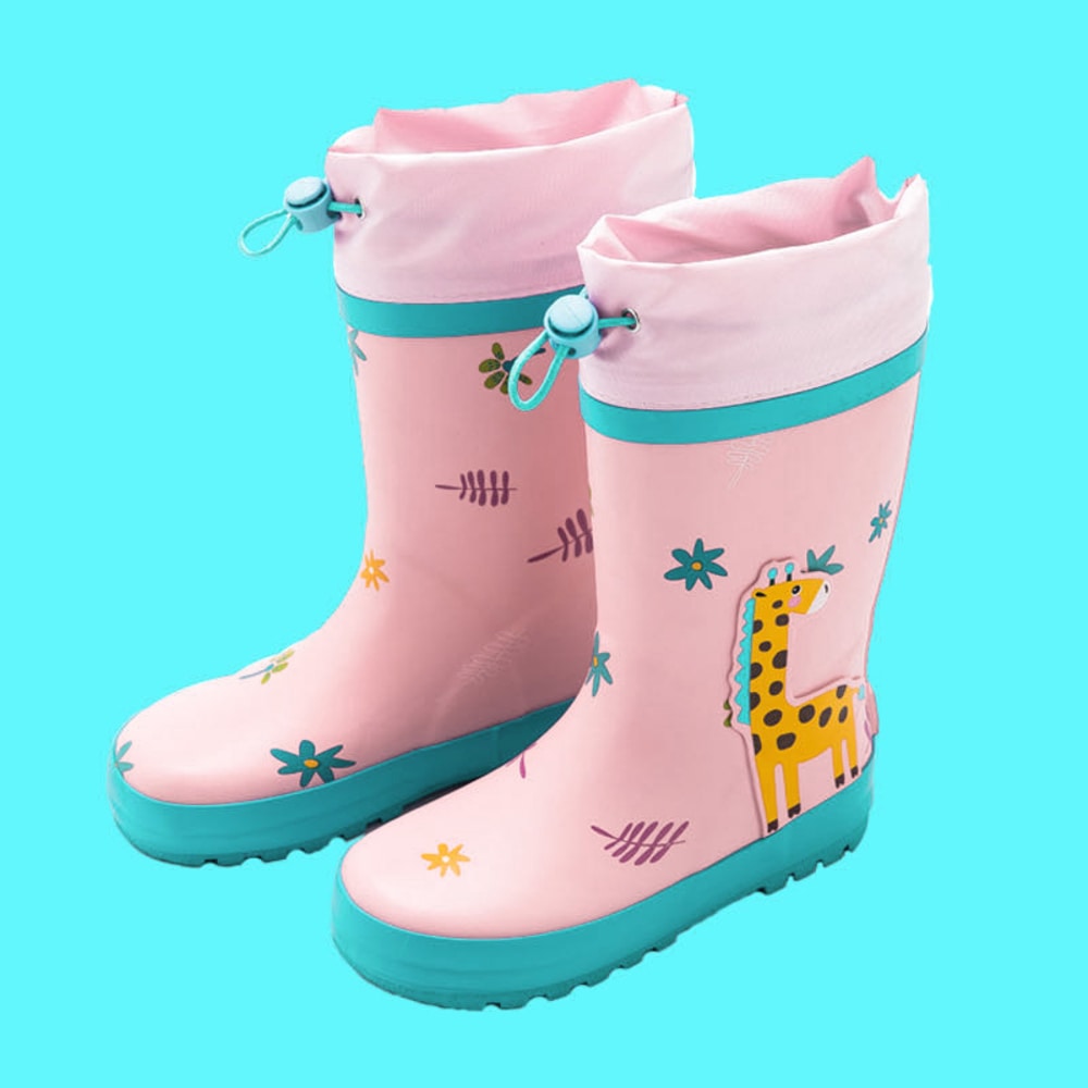 いちご 長靴  レインブーツ 女の子 13㎝ ピンク - 9