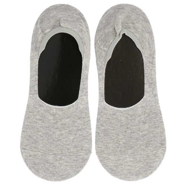 フットカバー レディース 脱げない 通販 カバーソックス スニーカーソックス 深履き 丸編み ショートソックス スニーカー ローファー くつ下 ソックス 脱げにくい パンプスソックス ピタッとまる Stream ストリーム 靴下 レッグウェア 23 25cm Gray Backyard Family