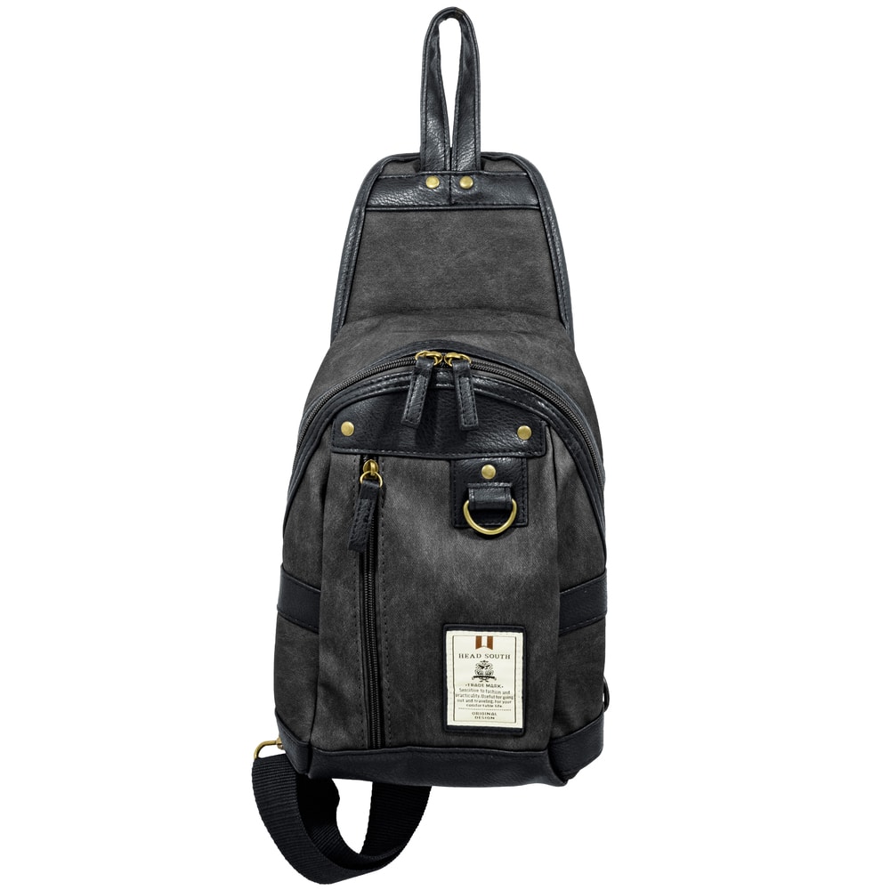 ボディバッグ メンズ かっこいい 通販 スマート フェイクレザー レディース 縦型 軽量 軽い コンパクト ワンショルダーバッグ シンプル カジュアル 通勤 通学 タブレット 収納 サブバッグ 旅行 トラベル アウトドア Vg 002 ブラック Backyard Family Jre Pointが