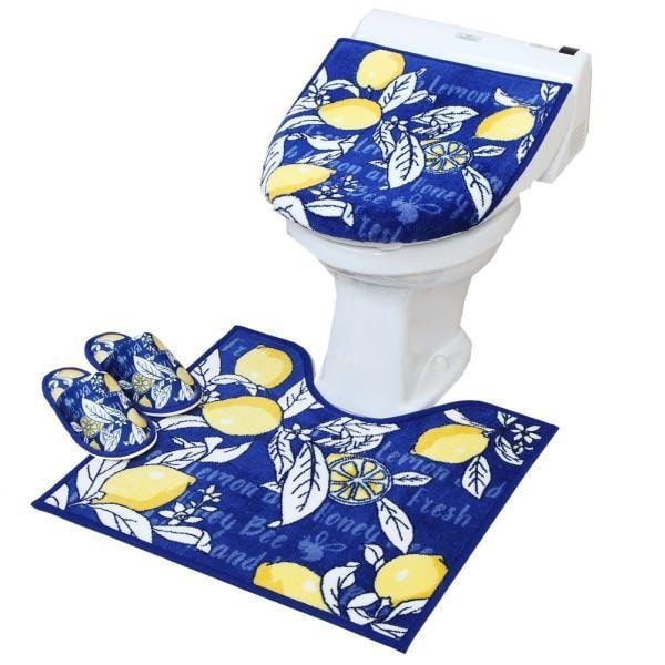 トイレマット トイレ2点セット 横綱クリエーション トイレカバー トイレフタカバー トイレマット モダン かわいい おしゃれ ベーシック ナチュラル シンプル 暖房便座 洗浄便座 2点セット トイレカバー トイレマットカバー2点セット 北欧 洋式2点 レモン Backyard トイレマット トイレ2点セット 横綱クリエーション トイレカバー トイレフタカバー トイレマット モダン かわいい おしゃれ ベーシック ナチュラル シンプル 暖房便座 洗浄便座 2点セット トイレカバー トイレマットカバー2点セット 北欧 洋式2点 レモン Backyard
